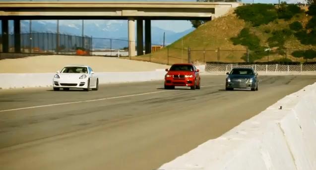 Cadillac CTS V Wagon vs Porsche Panamera Turbo vs BMW X6 M