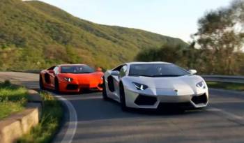 Lamborghini Aventador promo videos
