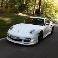 Porsche 911 Turbo power kits from Techart