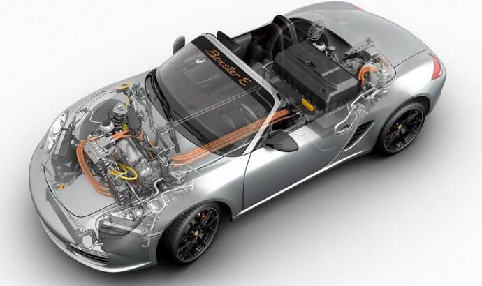 Porsche Boxster E Performance Figures and Specs