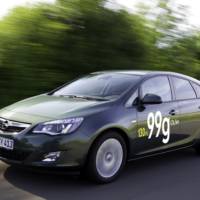 Opel Astra ecoFLEX with 130 HP and 99g of CO2 per Km