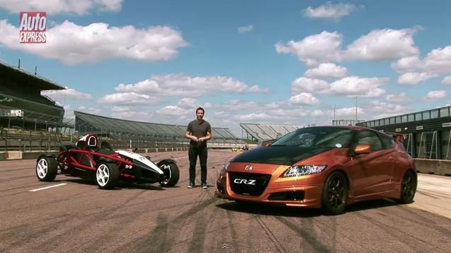 Video: Honda CRZ Mugen vs Ariel Atom Mugen