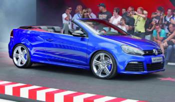 Volkswagen Golf R Cabriolet at Worthersee 2011