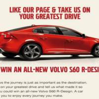 Volvo UK Offering an S60 R Design Through Facebook Giveaway.