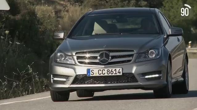 2012 Mercedes C Class Coupe Review Video