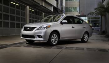 2012 Nissan Versa Price for US