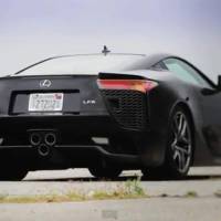 Drifting Video: 2012 Lexus LFA