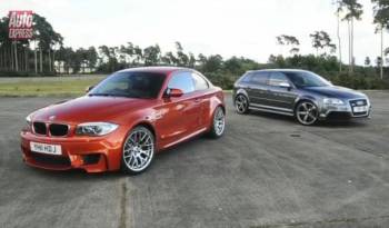 Video: BMW 1 Series M Coupe vs Audi RS3 Sportback