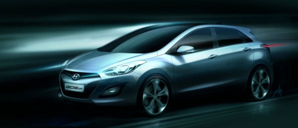 2012 Hyundai i30 Rendering