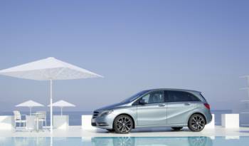 2012 Mercedes B Class Unveiled