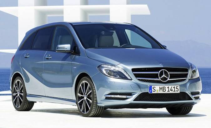 2012 Mercedes B Class Leaked Photo