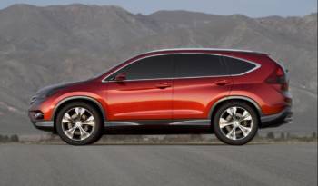 2012 Honda CR-V Concept Photos and Video