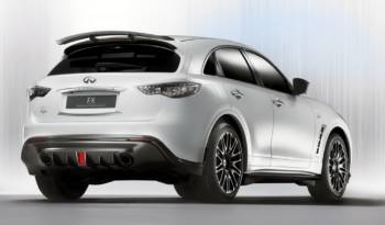 Infiniti FX Sebastian Vettel new pics and details