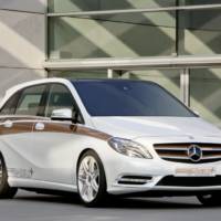 Mercedes B Class Concept E CELL PLUS