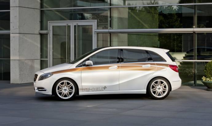 Mercedes B Class Concept E CELL PLUS