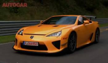 Review Video: Lexus LFA Nurburgring