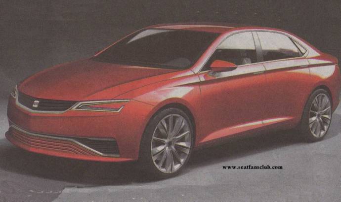 Seat IBL Sedan Concept Leaked