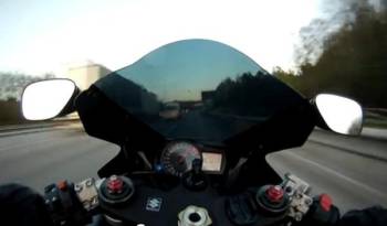 Video: GhostRider Speeding at 300 kmph in Sweden