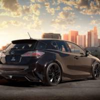 Five Axis Lexus CT 200h at SEMA 2011