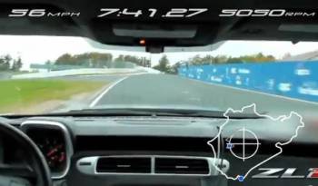 Video: 2012 Chevrolet Camaro ZL1 Nurburgring Lap Time