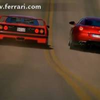 New vs Old: Ferrari 599 GTB Fiorano vs F40