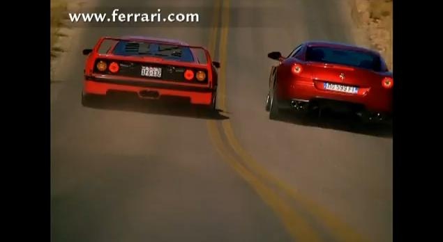 New vs Old: Ferrari 599 GTB Fiorano vs F40