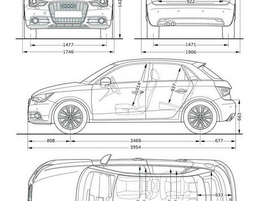 2012 Audi A1 Sportback S Line