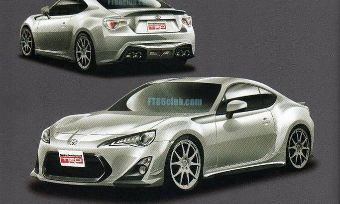 Toyota FT-86 TRD Leaked