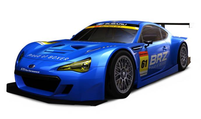 Subaru BRZ GT300 unveiled in Tokyo