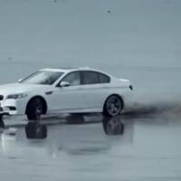 2012 BMW M5 Beach Drifting Video