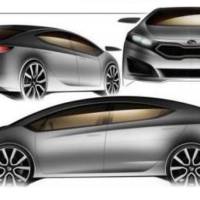 2013 Kia Forte Sketched