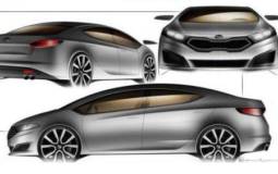 2013 Kia Forte Sketched