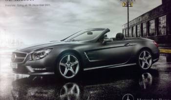 2013 Mercedes SL Leaked