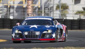 Audi R8 GRAND-AM Daytona Testing Complete