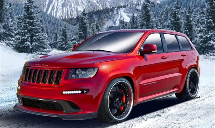 Jeep Grand Cherokee SRT8 HPE800 by Hennessey Performance