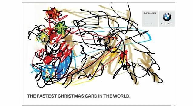Video: Illustrator Draws The Fastest Christmas Card in the World in M5