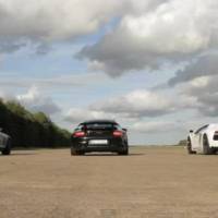 Video: Lamborghini Aventador vs 911 GT2 RS vs SLS AMG