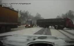 Videos with Snow, Trucks and Lucky Drivers