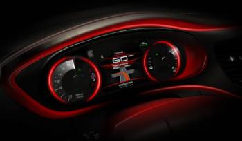 2013 Dodge Dart Interior Teasers