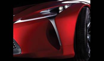 Lexus Teases New Concept Ahead of 2012 NAIAS Debut