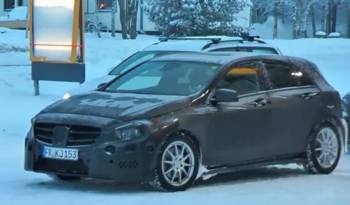 2013 Mercedes A Class Spied