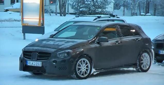 2013 Mercedes A Class Spied