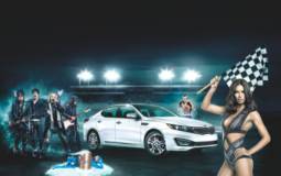 Adriana Lima, Motley Crue and Chuck Liddell in Kia Super Bowl XLVI Ad