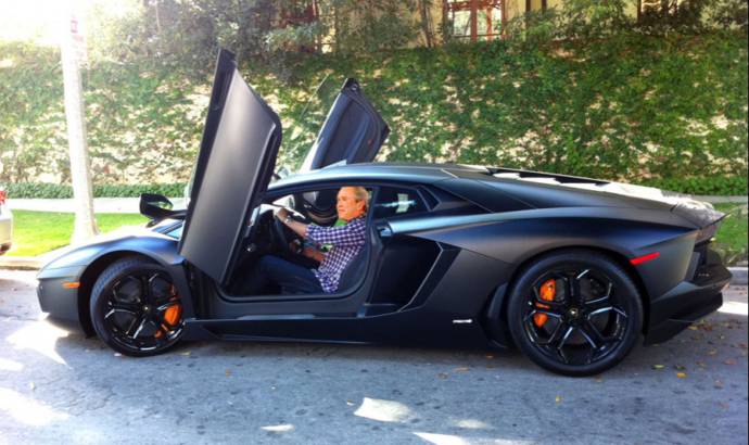 Former President George W Bush bought an Aventador?