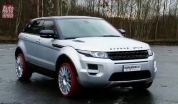 Marangoni Range Rover Evoque Teasted