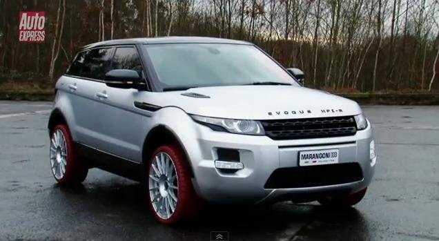 Marangoni Range Rover Evoque Teasted