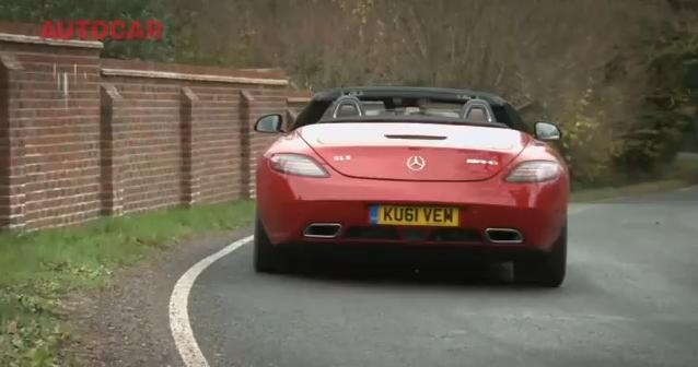 Mercedes SLS AMG Roadster Driving Impressions