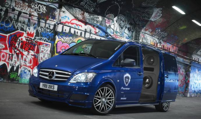 Mercedes and Pioneer Create Project-X DJ van