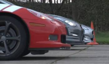 Video: Corvette Grand Sport vs Nissan GT-R vs Jaguar XKR