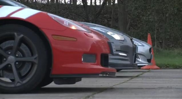 Video: Corvette Grand Sport vs Nissan GT-R vs Jaguar XKR